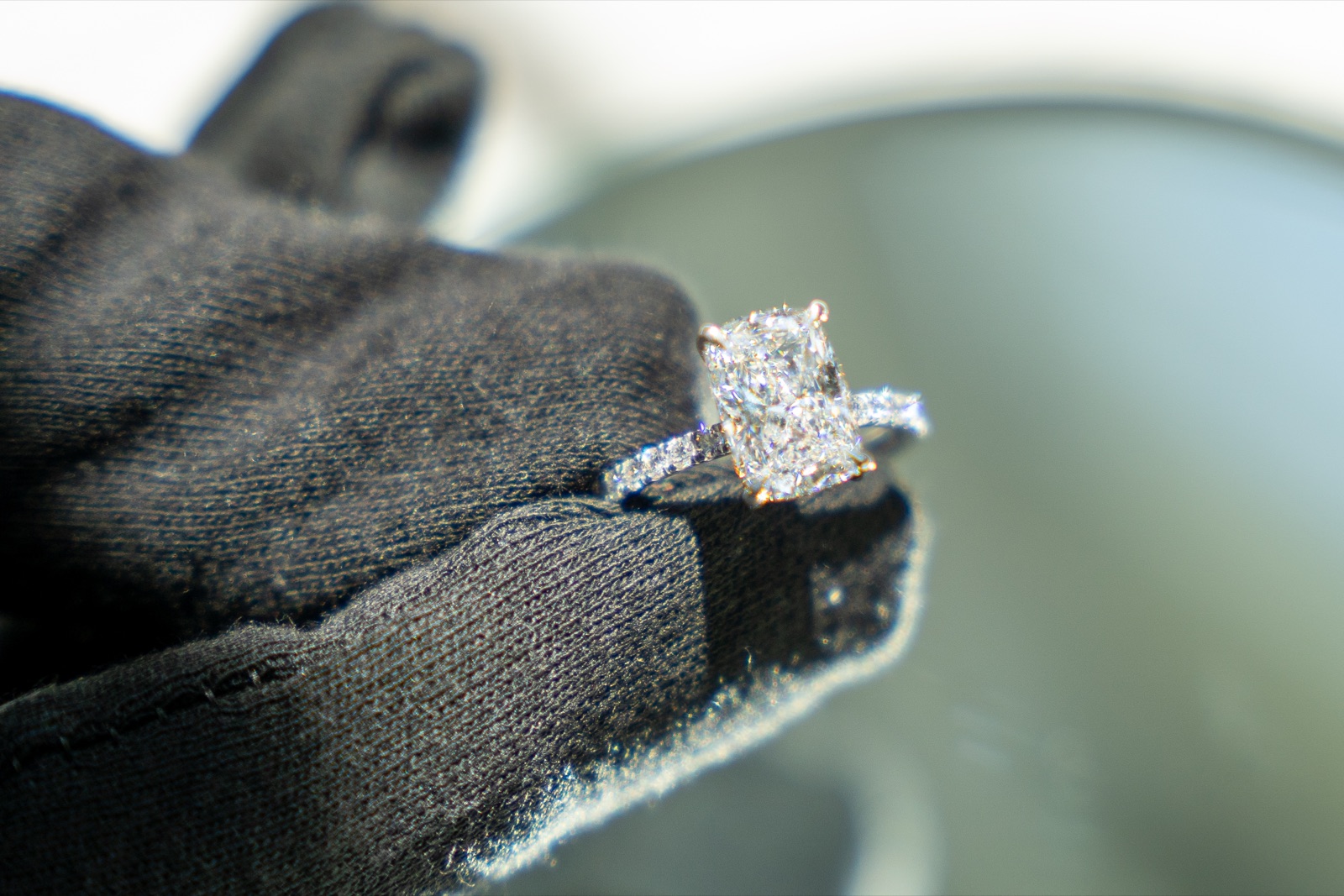 Finished ring detail during the creation step
