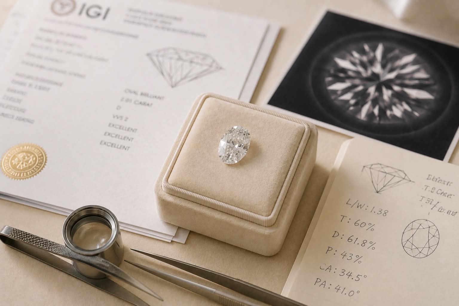 One-of-a-kind custom engagement ring