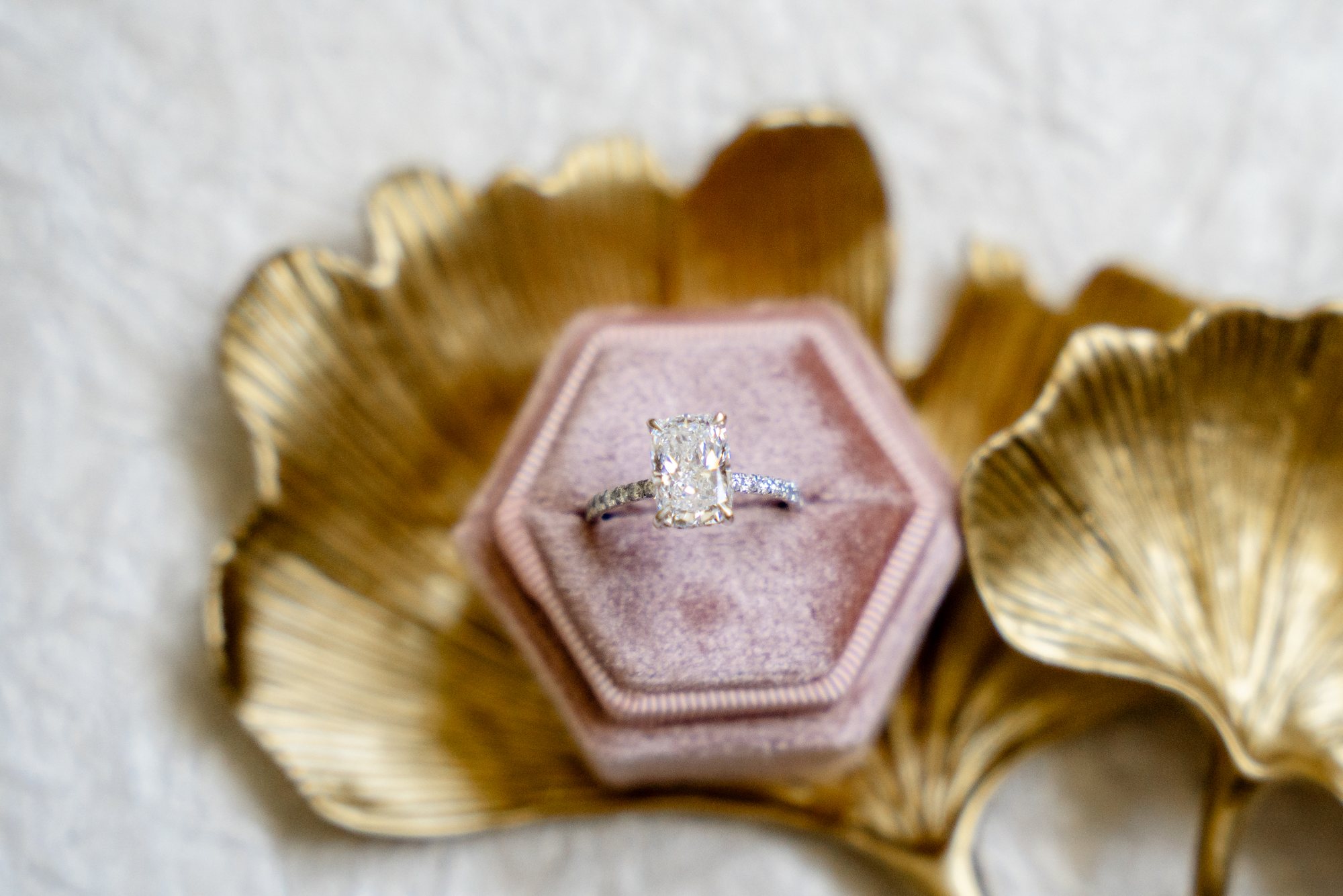 Lab-grown diamond custom ring