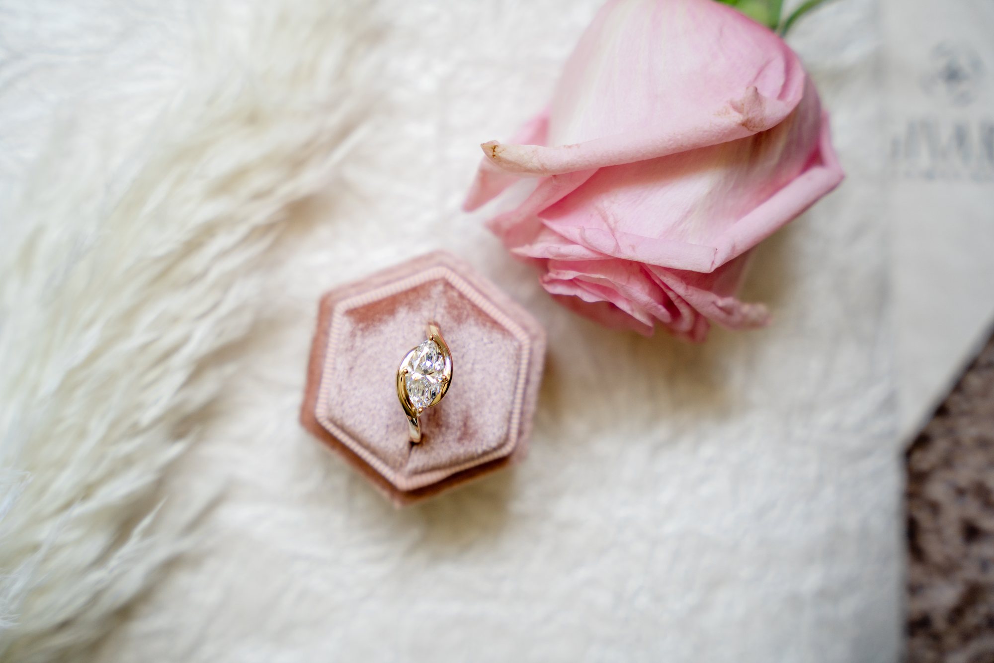 Lab-grown diamond custom ring
