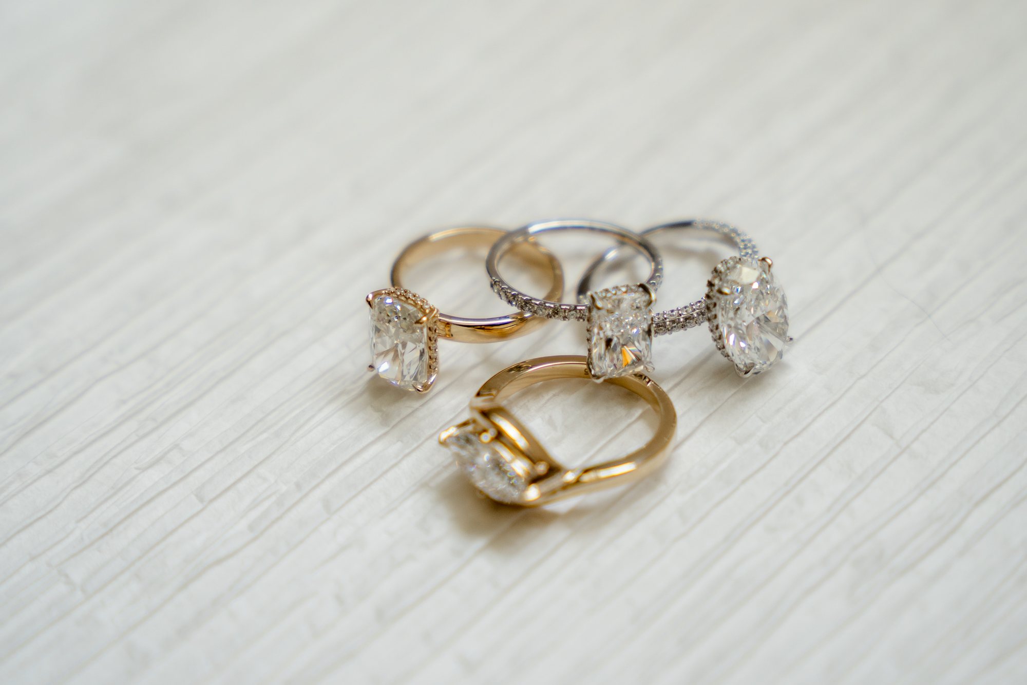 Handcrafted engagement ring by Hello Forever Rings