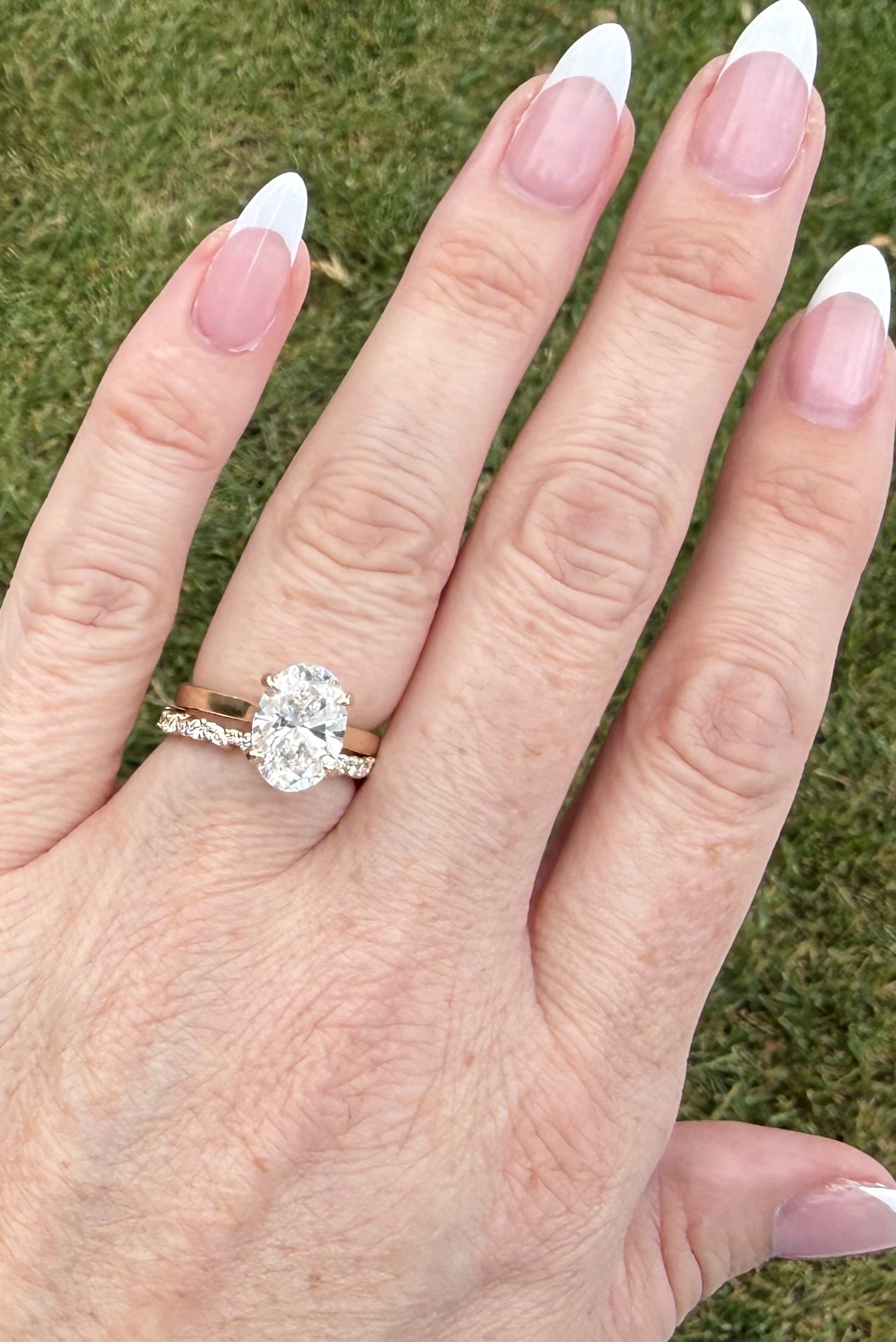 Custom diamond engagement ring design